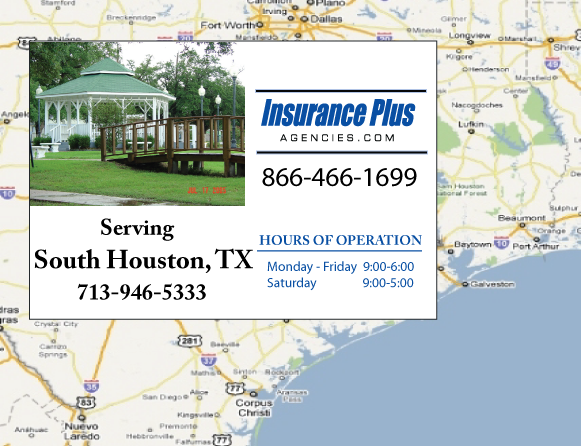 Insurance Plus Agencies of Texas (713) 946-5333 is your Mexico Auto Insurance Agent in South Houston, Texas.