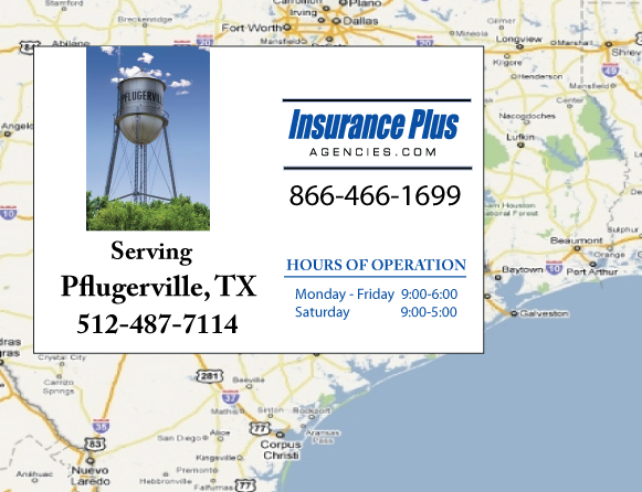 Insurance Plus Agencies of Texas (512) 487-7114 is your Mexico Auto Insurance Agent in Pflugerville, Texas.