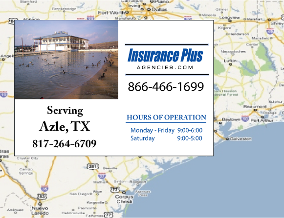 Insurance Plus Agencies of Texas (817)264-6709 is your Texas Fair Plan Association Agent in Azle, Texas.