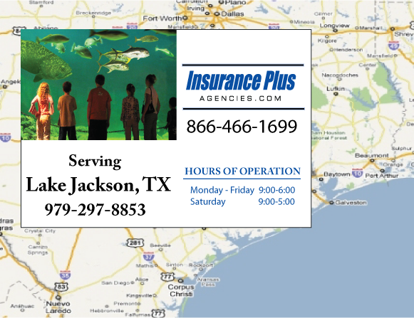 Insurance Plus Agencies of Texas (979) 297-8853 is your Progressive Insurance Quote Phone Number in Lake Jackson, TX.