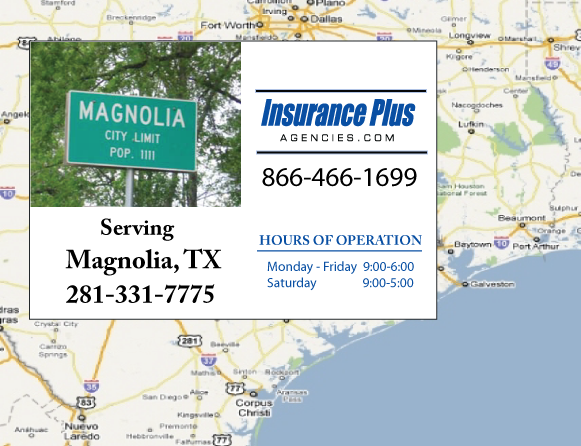 Insurance  Plus Agencies of Texas (817)264-6709 is your Unlicensed Driver Insurance Agent in Magnolia, Teaxs.