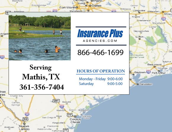 Insurance Plus Agencies of Texas (361)356-7404 is your Mobile Home Insurance Agent in Mathis, Teaxs.