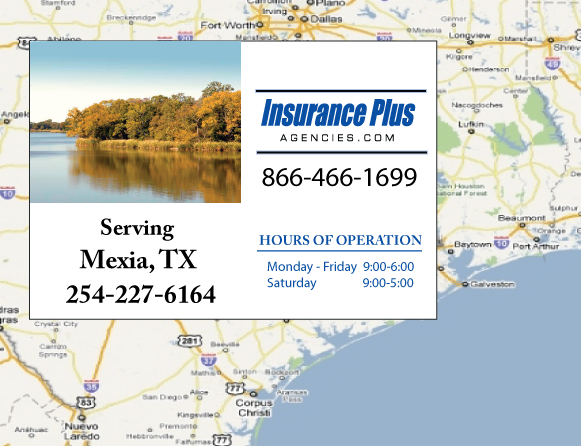 Insurance Plus Agencies of Texas (254) 227-6164 is your Progressive Car Insurance Agent in Mexia, Texas.