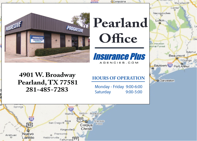 Insurance Plus Agencies of Texas (281) 485-7283 is your local Independent Insurance Agency serving Pearland, TX. Call our Insurance Agents for a fast free quote NOW!