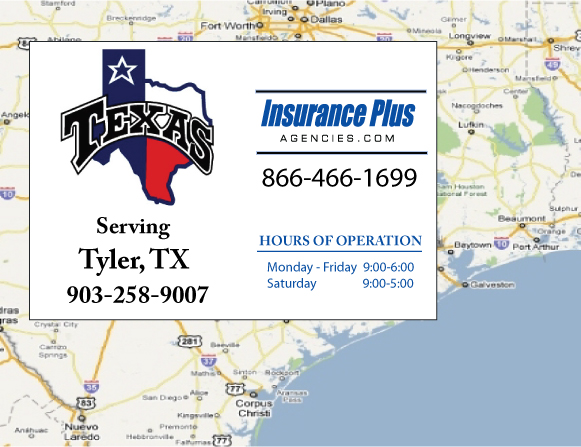 Insurance Plus Agencies (903)258-9007 is your Texas Fair Plan Association Agent in Tyler, TX.