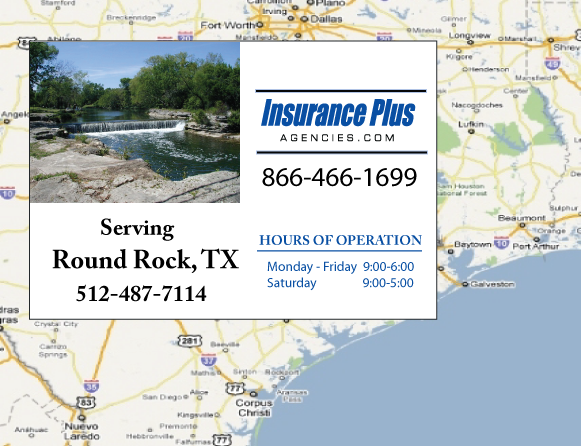 Insurance Plus Agencies of Texas (512)487-7114 is your Progressive SR-22 Insurance Agent in Round Rock, Texas.