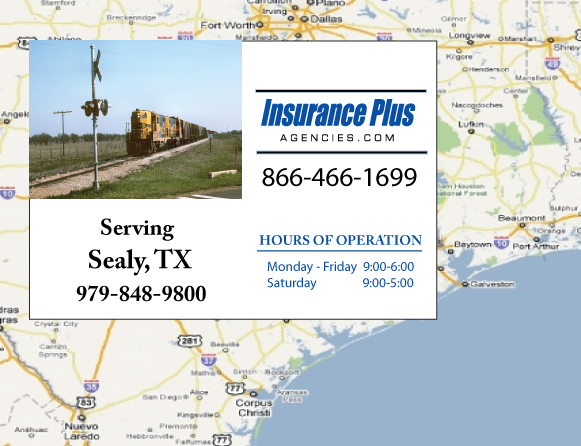 Insurance Plus Agencies of Texas (979)848-9800 is your Event Liability Insurance Agent in Sealy, Texas.