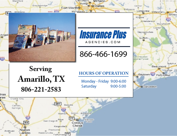 Insurance Plus Agencies (806)221-2583 is your local Progressive Commercial Auto agent in Amarillo, TX.