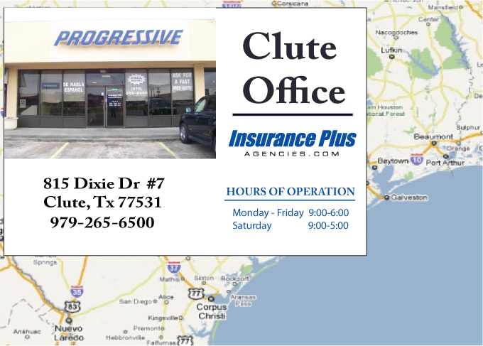 Insurance Plus Agencies of Texas (979)264-6500 is your Car Liability Insurance Agent in Clute, Texas.