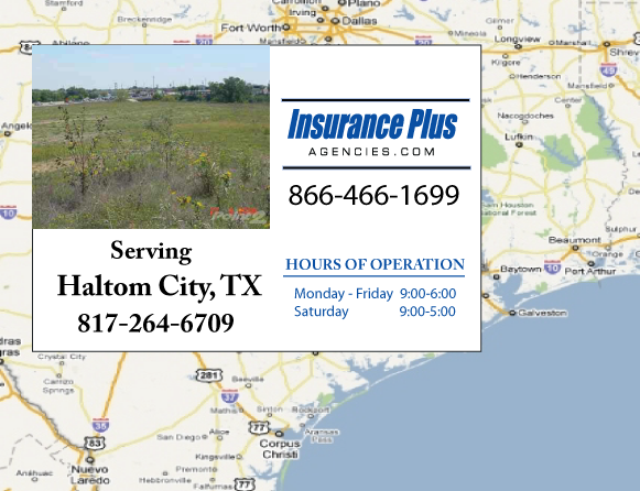 Insurance Plus Agencies (817) 264-6709 is your local Progressive office in Haltom City, TX.