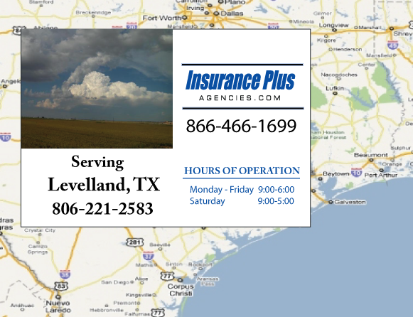 Insurance Plus of Texas (806)221-2583 is your Salvage Or Rebuilt Title Insurance Agent in Levelland, Texas.
